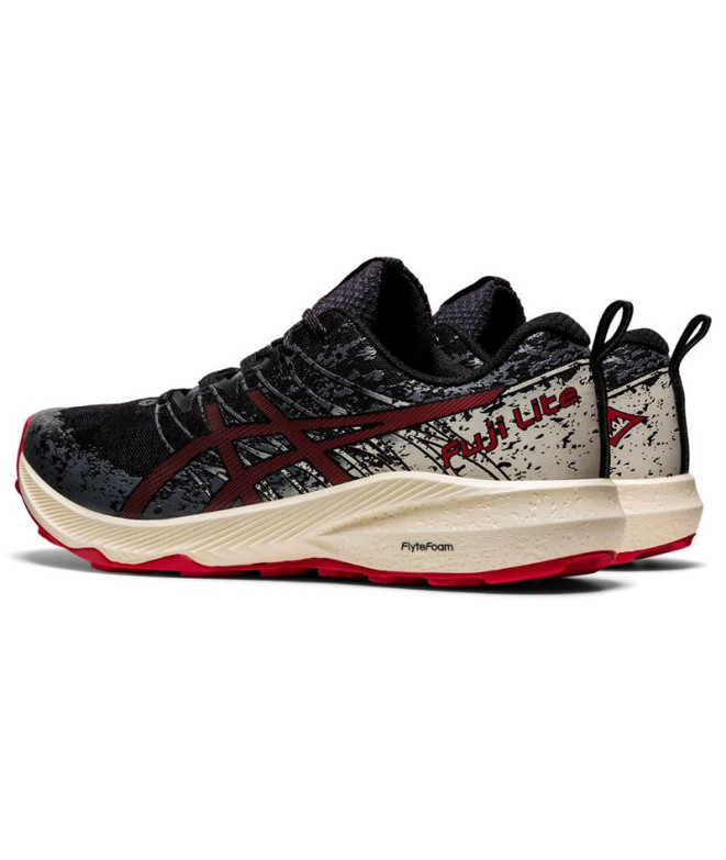 Chaussures de Trail Asics Fuji Lite 2 Rouge Homme