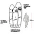 Tabla paddle surf Cressi Sub Element All Round 10'2''Polivalente ISUP Set Blanco