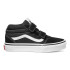 Chaussures Vans Ward Mid V YT Suede Canvas Black
