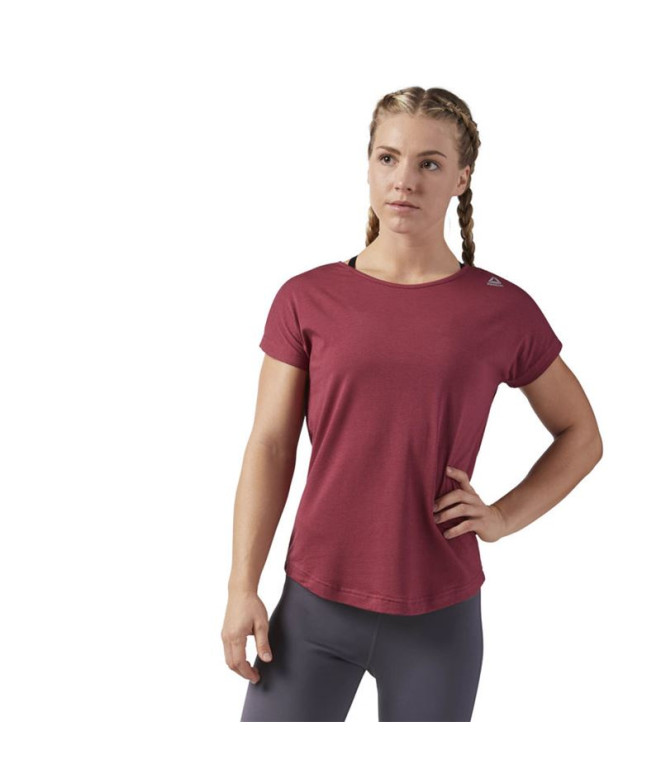 T-Shirt Fitness Reebok Wor Mesh Tee