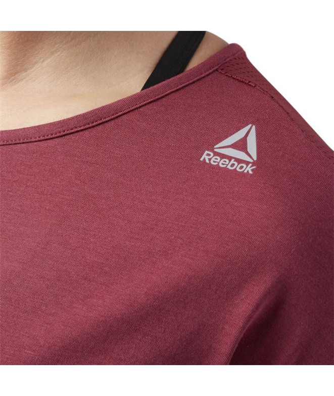 T-Shirt Fitness Reebok Wor Mesh Tee