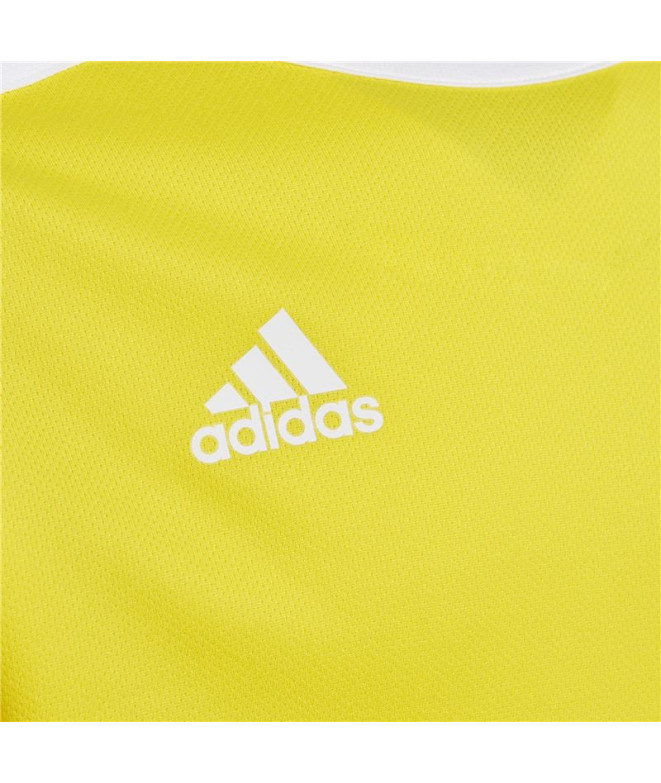 Camiseta de Fútbol adidas Entrada 18 Niño Amarillo