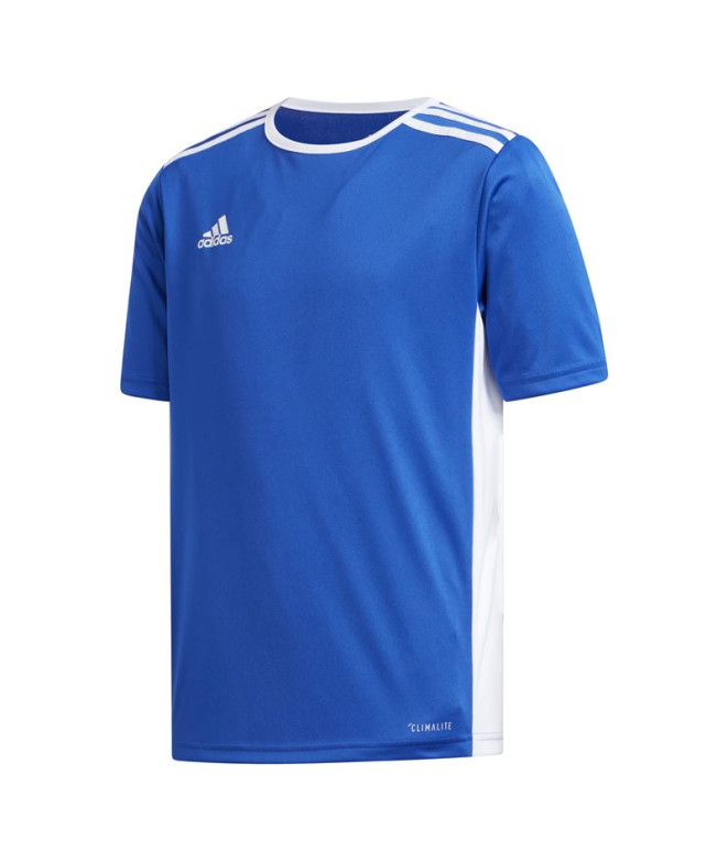 Camiseta de Fútbol adidas Entrada 18 Niño Azul