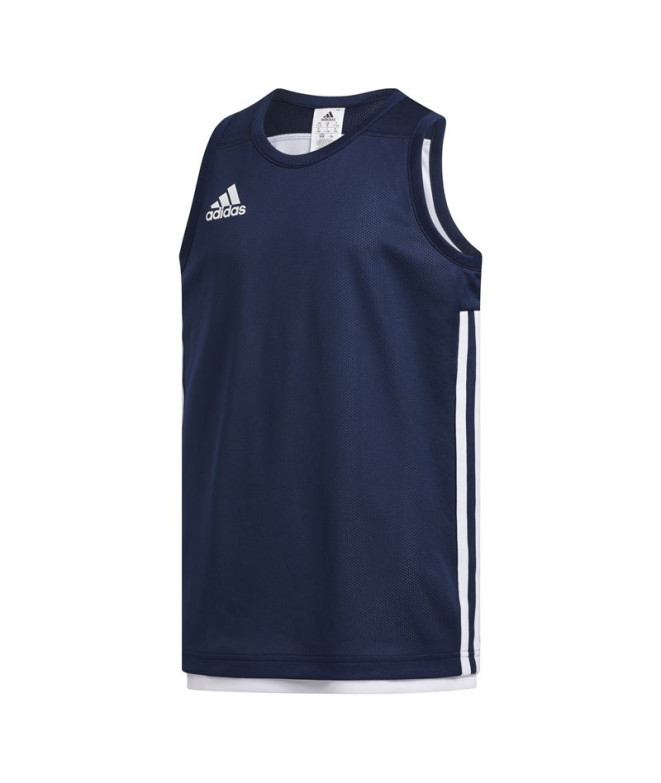 Camiseta de Baloncesto adidas 3G Speed ReversiBig Logoe Infantil