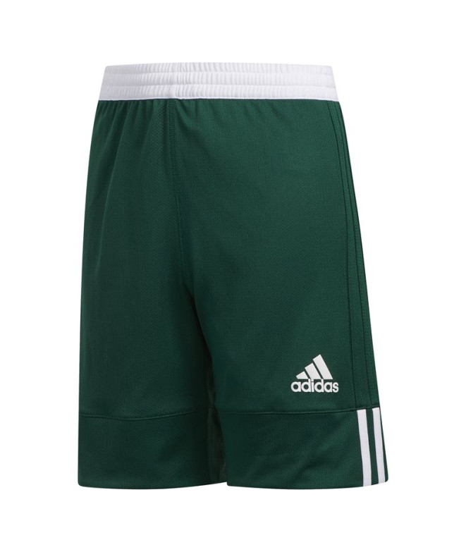 Calças de basquetebol adidas 3G Speed ReversiBig Logoe Shr Calças de basquetebol para crianças