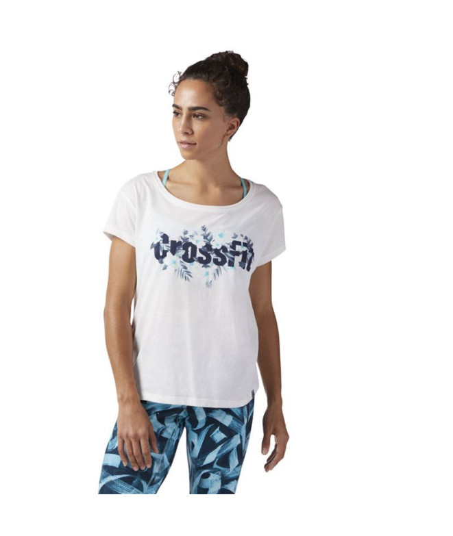 T-shirt Crossfit Reebok Floral Easy Crossfit