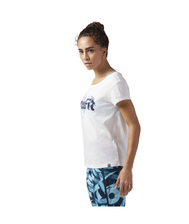 T-shirt Crossfit Reebok Floral Easy Crossfit