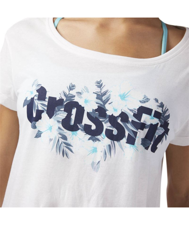 Camiseta de Crossfit Reebok Floral Easy Crossfit