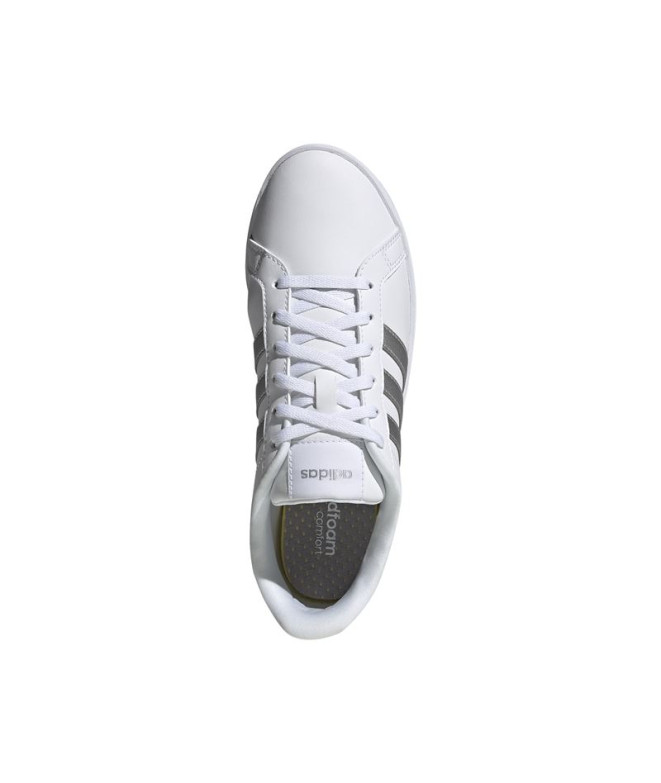 Chaussures adidas Courtpoint W Blanc/Argent