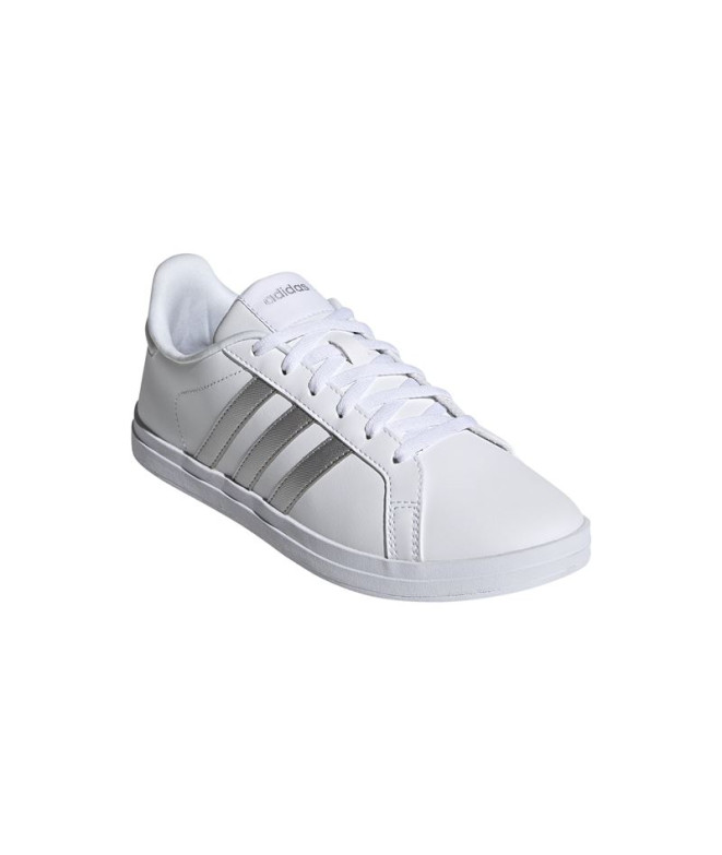 Chaussures adidas Courtpoint W Blanc/Argent