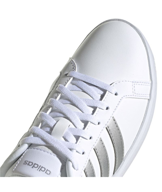Chaussures adidas Courtpoint W Blanc/Argent