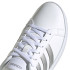 Chaussures adidas Courtpoint W Blanc/Argent