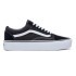 Chaussures Vans Old Skool Plataform noir Femme