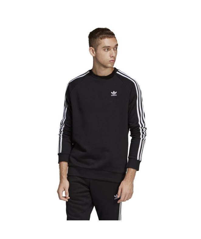 Sudadera adidas 3 Stripes negro Hombre