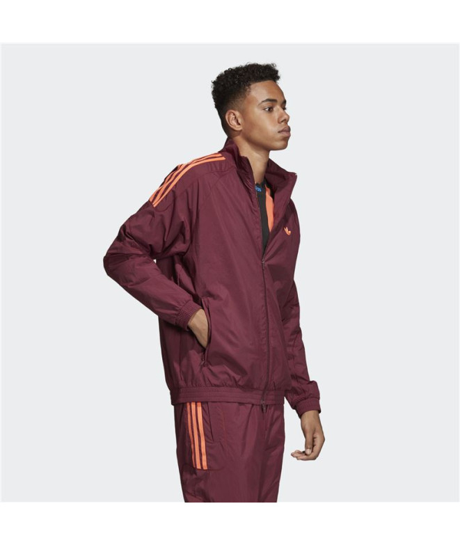 Chaqueta adidas Flamestrike Vinotinto Hombre