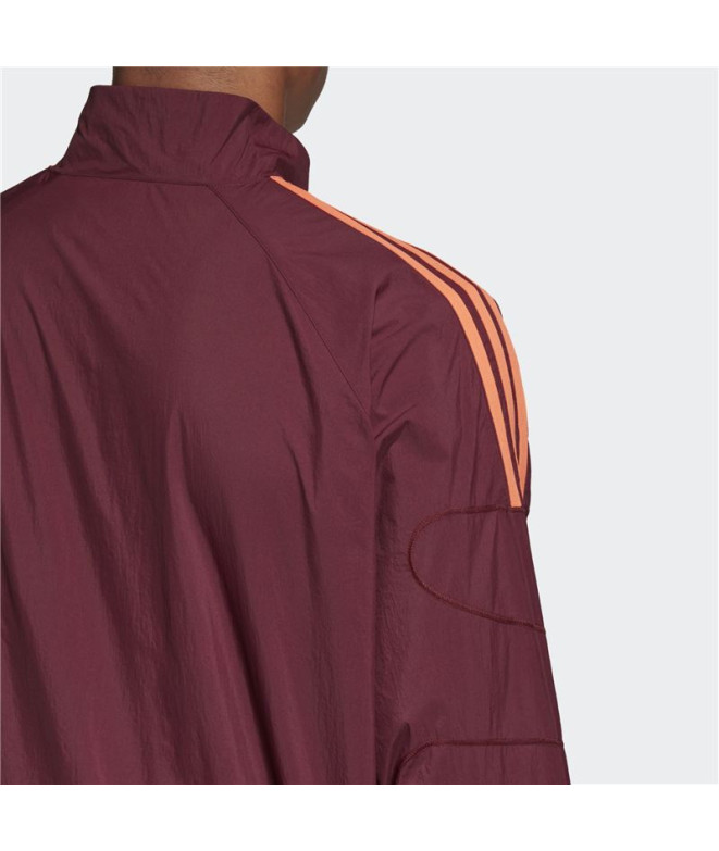 Chaqueta adidas Flamestrike Vinotinto Hombre