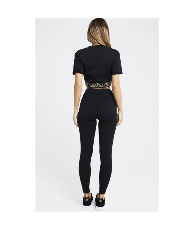 Camiseta Sik Silk Athena negro Niña