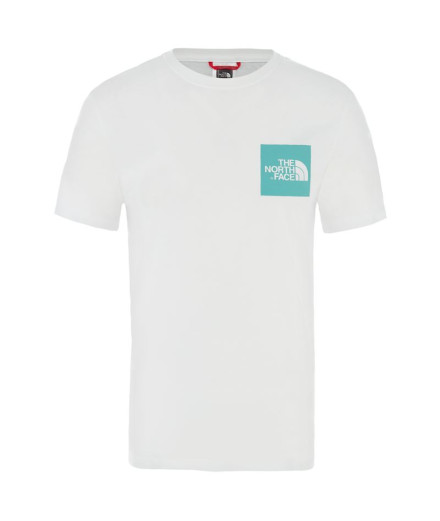 Camiseta The North Face Fine blanco/azul Hombre