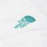 Camiseta The North Face Fine branco/azul Homem