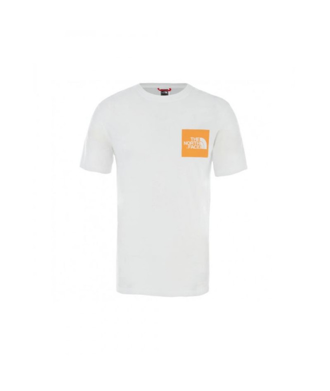 T-shirt The North Face Homem branco fino