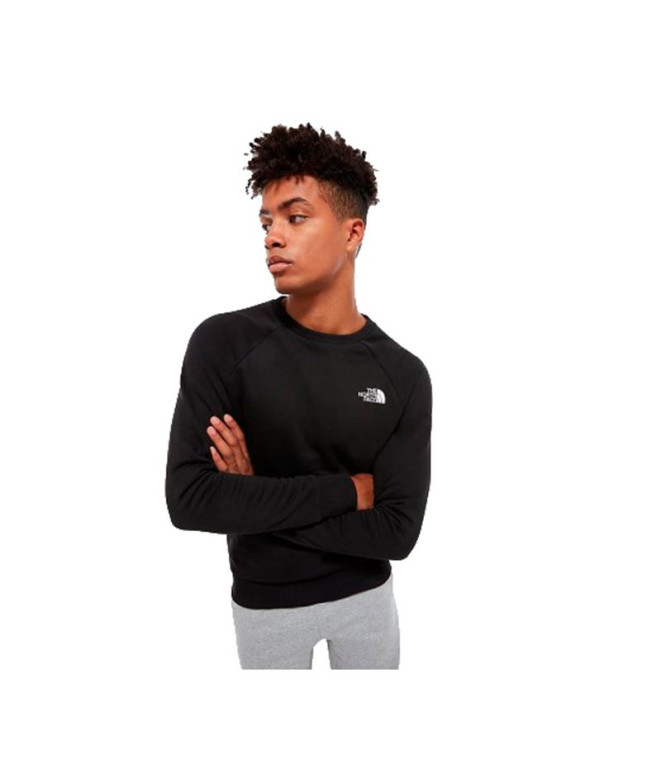 Sweatshirt The North Face Raglan Red Box black Man