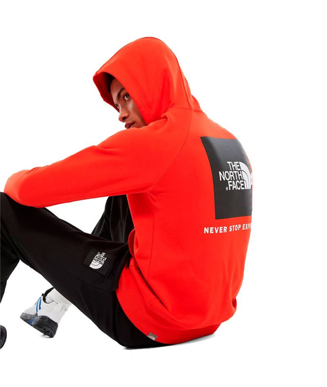 Sweat The North Face Raglan Red Box rouge Homme