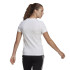 Camiseta adidas Essentials Slim Logo W Blanco
