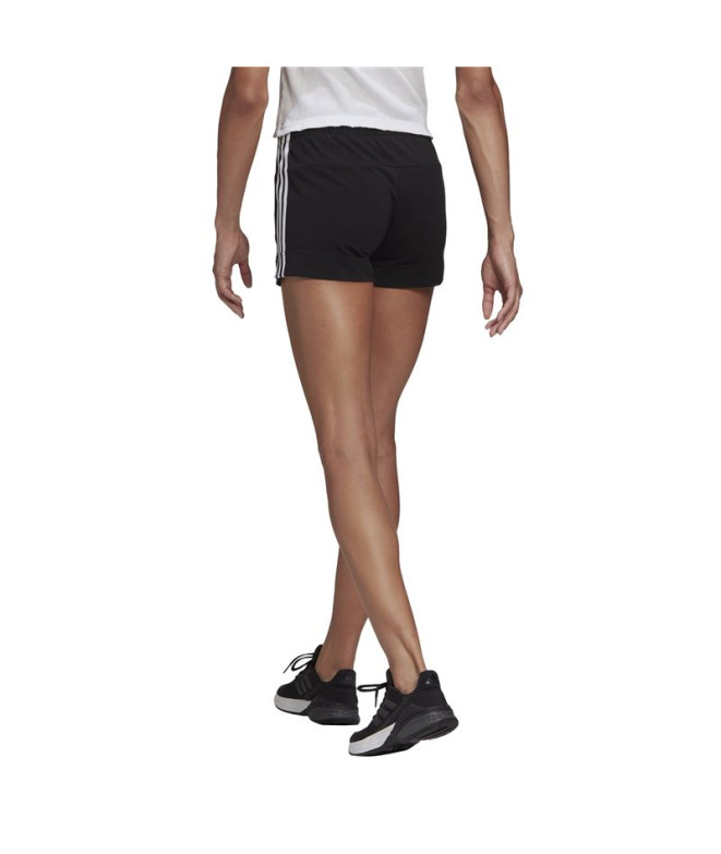 Pantalons short adidas 3Bandas Femme Noir