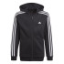 Casaco adidas Essentials 3-Stripes Girl Preto