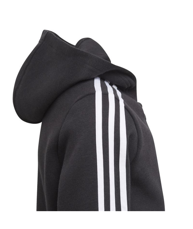 Casaco adidas Essentials 3-Stripes Girl Preto
