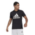 Camiseta training adidas Aeroready D2M Feelready Sport Logo M Black