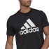 Camiseta training adidas Aeroready D2M Feelready Sport Logo M Black