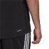 Camiseta de training adidas Aeroready D2M Feelready Sport M Black