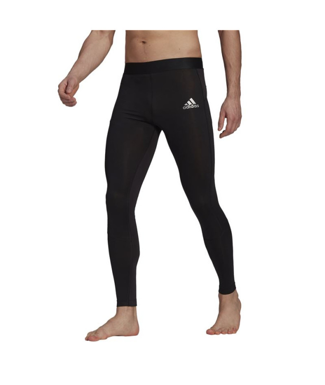 Collants de futebol adidas Techfit Preto