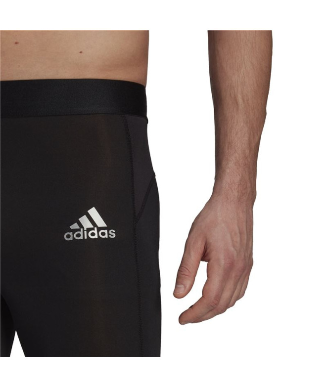 Collants de futebol adidas Techfit Preto