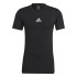 Camiseta fútbol adidas Techfit Compression Black