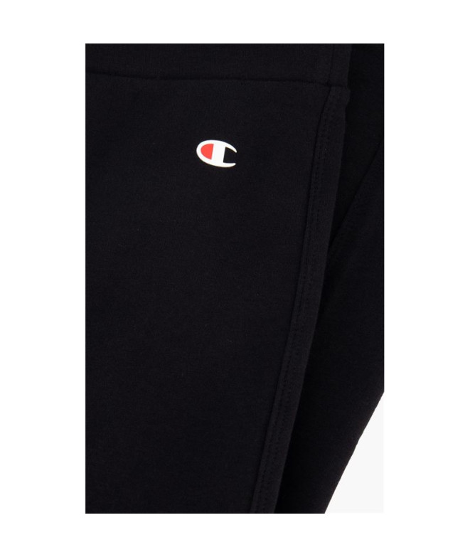 Collants Champion C Logo Coton Stretch Noir