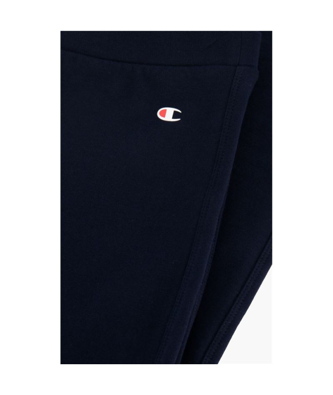 Collants Champion C Logo Cotton Stretch W Azul...