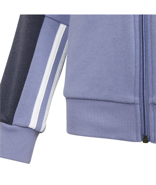 Chaqueta adidas Colorblock Girl Orbit Violet