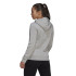 Sudadera adidas Loungewear Essentials Logo Fleece W Grey