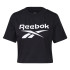 Camiseta Reebok Cropped Identity W Black