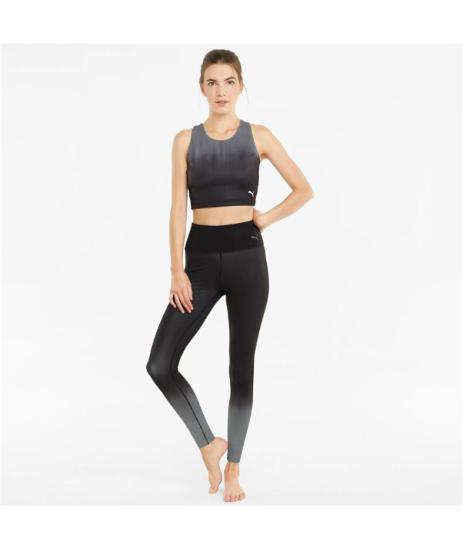 Puma Studio Ombre Racerba Preto Top curto de...