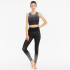 Puma Studio Ombre Racerba Preto Top curto de treino