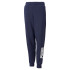 Pantalons longs Puma Power Logo Garçon Bleu foncé