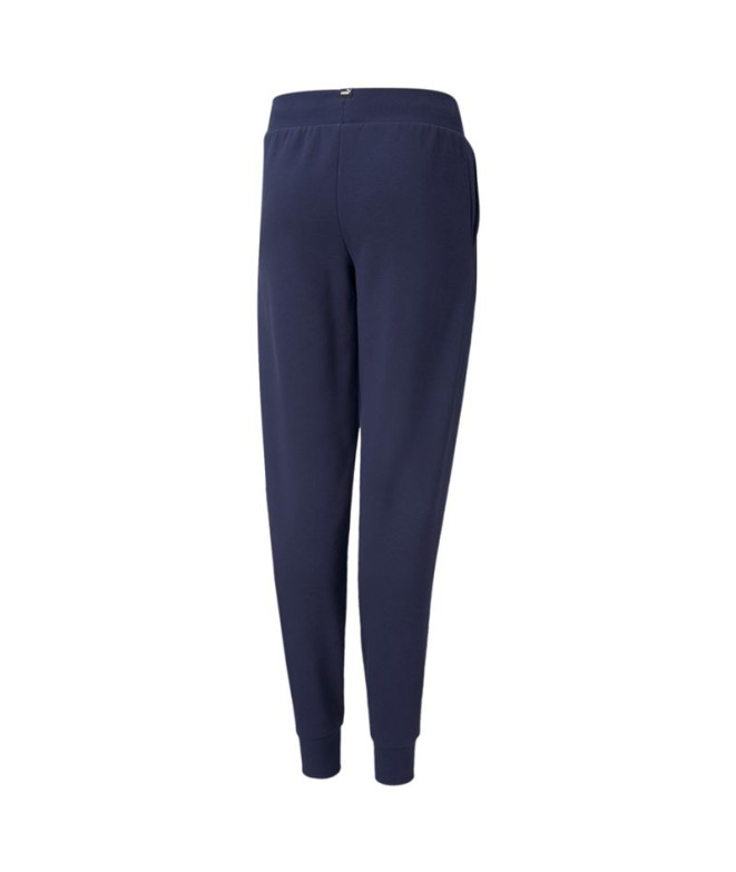 Pantalons longs Puma Power Logo Garçon Bleu foncé