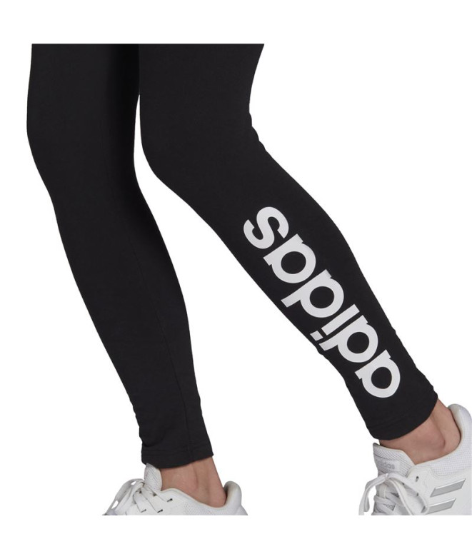 T-shirt adidas Femme Lin Leg Noir