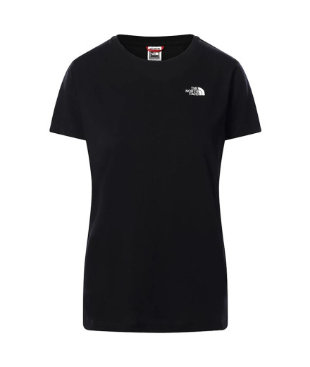 T-shirt The North Face Simple Dome W Preto