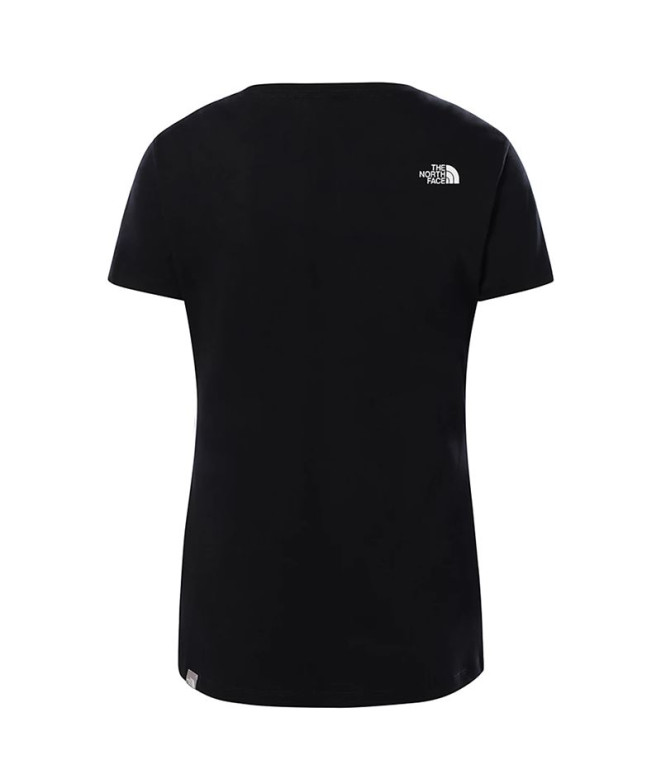 T-shirt The North Face Simple Dome W Preto