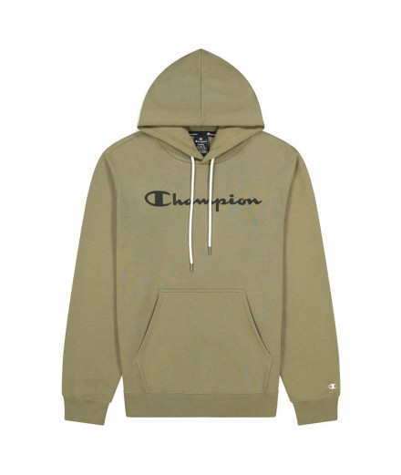 Sudadera Champion Script Logo Print M Sand