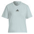Camiseta de training adidas Aeroready You for You Sport W Mint